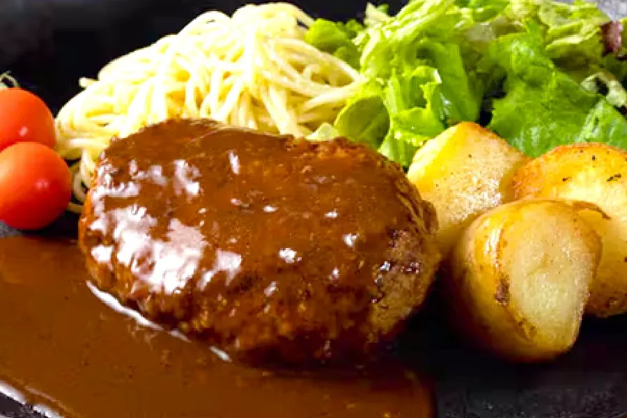 美味しそうなハンバーグのイメージ